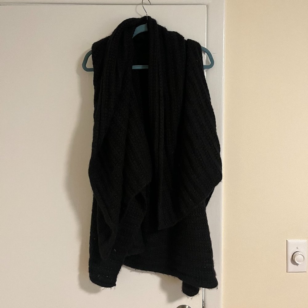 NWOT - Joie Black Cashmere Sleeveless Sweater Vest